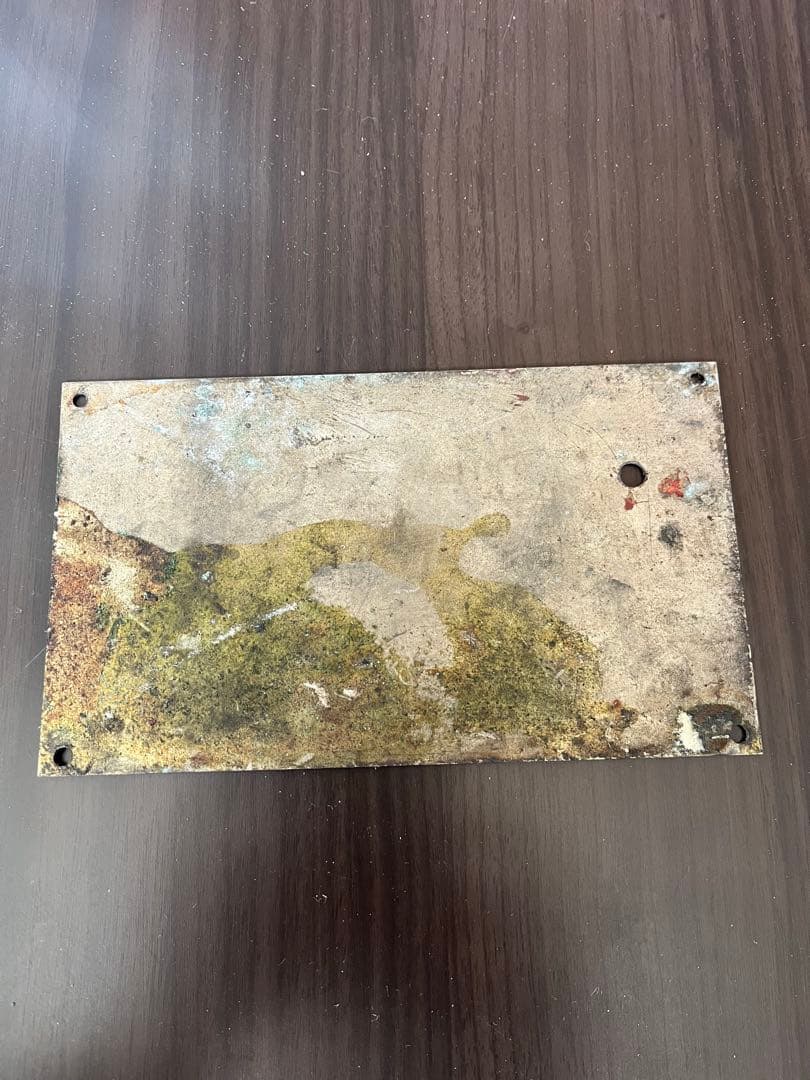 【超希少】大正レトロ ノーザン式消防自動車 真鍮銘板 看板 東京報知機