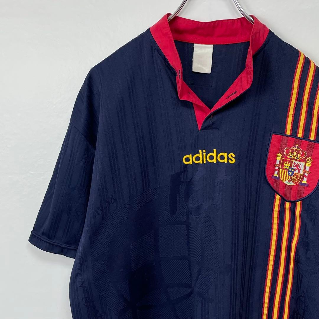 96年　当時物　アディダス　スペイン代表　アウェイ　ユニフォーム