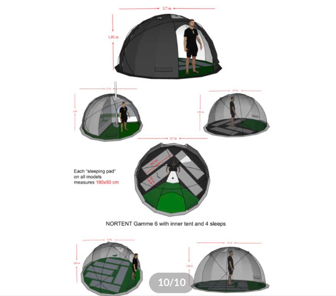 【NORTENT】Gamme8 PC　【ノルテント/ギャム8 ポリコットン】