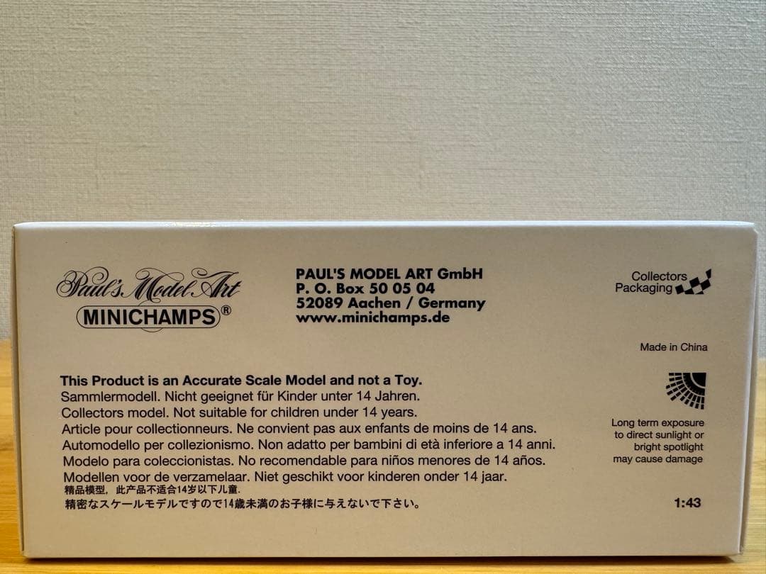 【MINICHAMPS】限定333台Porsche 911 GT2RS