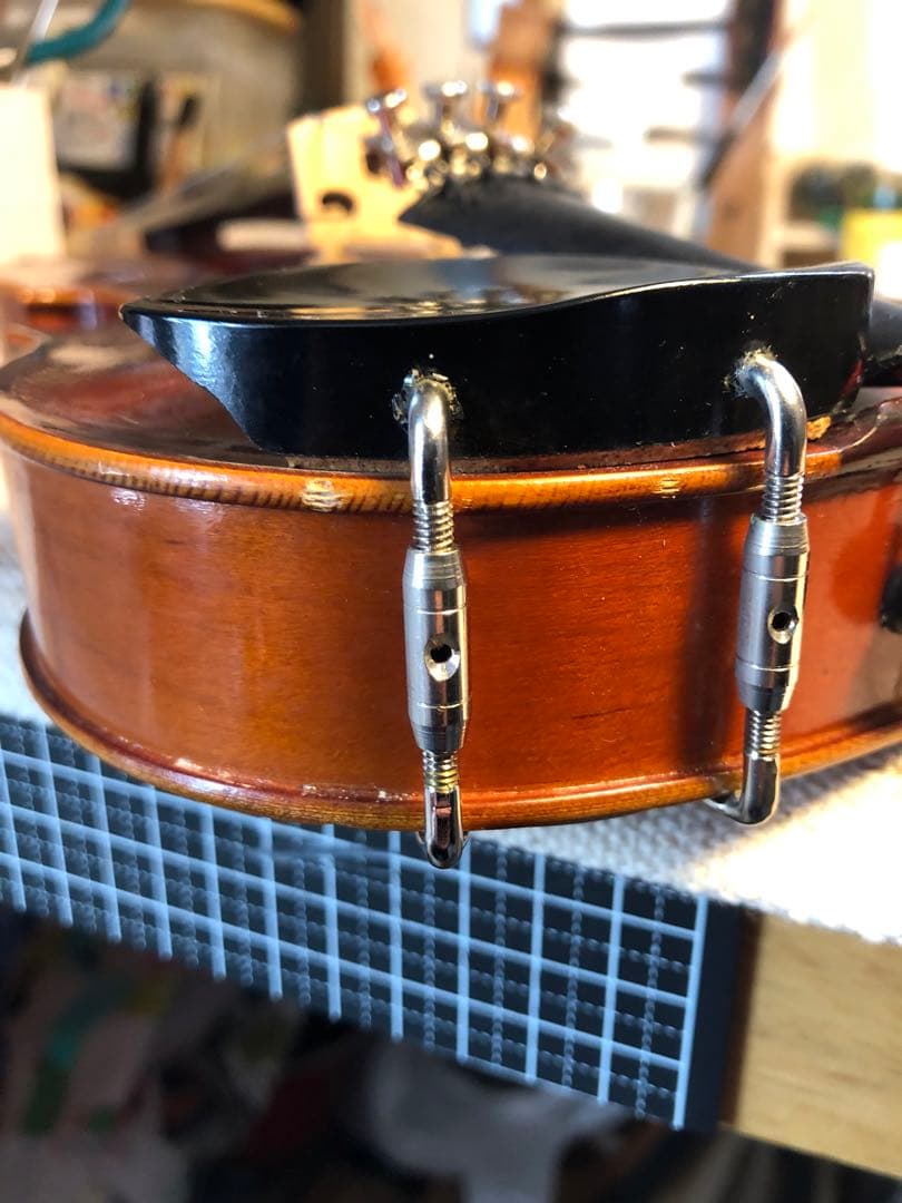 【駒&魂柱調整済】Suzuki分数バイオリンNo200 1/8 1980