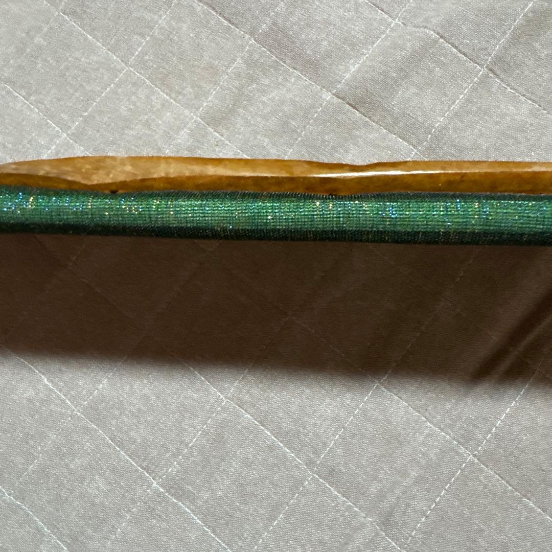 木製琴 13弦 赤い装飾付き