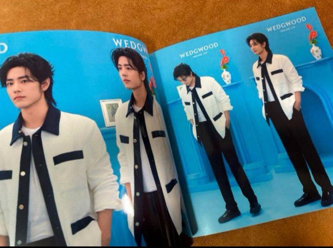 1005誕生日セール一点限定肖戦　2024年(一)最新肖戦ロン毛写真集　34p