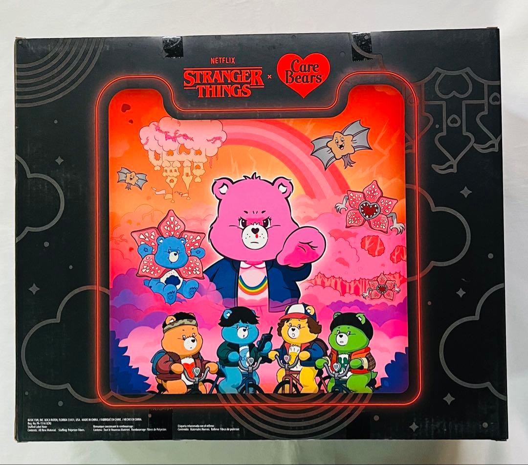 ケアベア✖️ストレンジャーシングス エル デモゴルゴン ぬいぐるみ セット