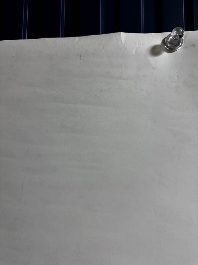 松永　真デザイン☆ Andre Gelpke☆大型ポスター☆レア品☆1985年