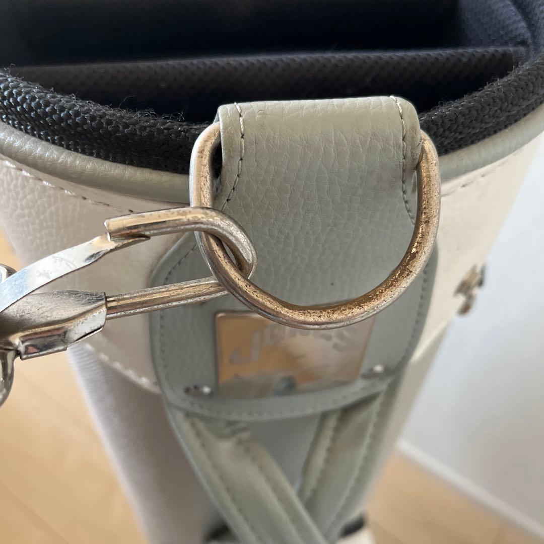 JONES ゴルフバッグ・キャディバッグ ホワイト/グレー