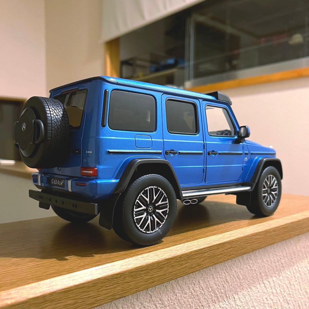 【ミニカー 美品】1/18 メルセデスベンツ AMG G63 4x4 Gクラス