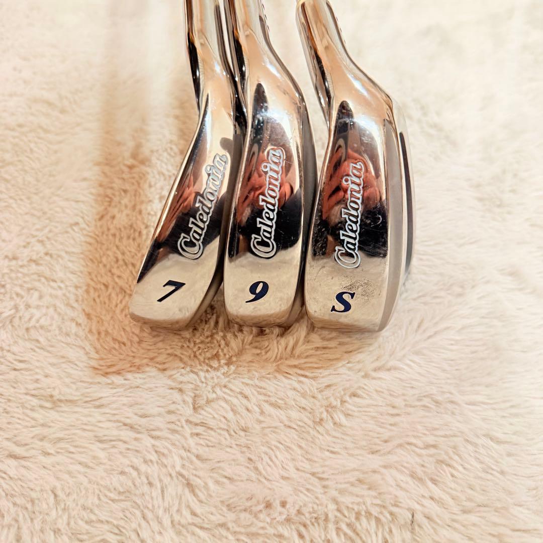 カレドニア レディースゴルフクラブセット CL-460α バッグ付き 7本