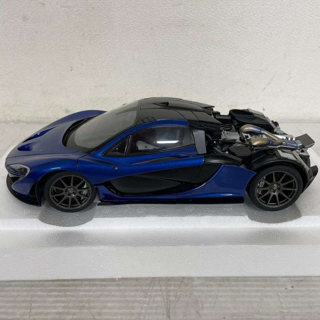 オートアート McLAREN P1 アザーブルー 1/18 ミニカー Y0949