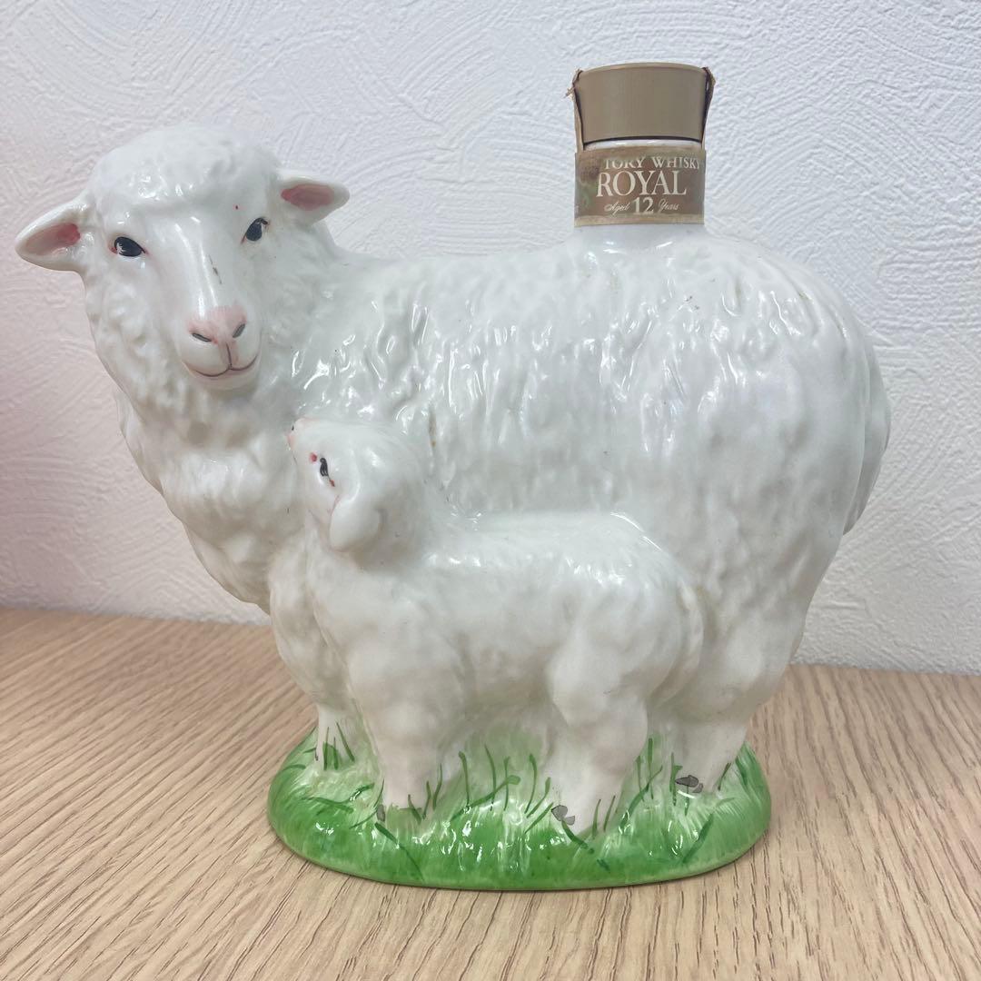 【未開栓】SUNTORY  12年/2003 未（ひつじ）干支ボトル◇