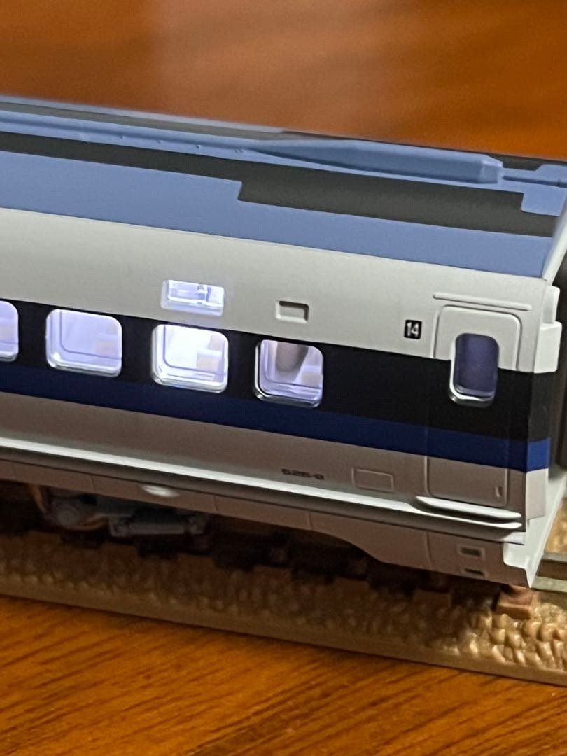 500系新幹線 12両　kato ライト室内灯点灯動力動作確認済
