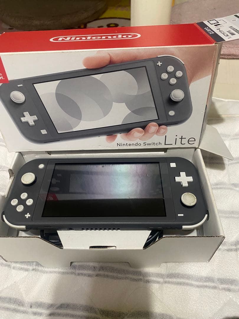 Nintendo Switch Lite グレー 本体 箱付き