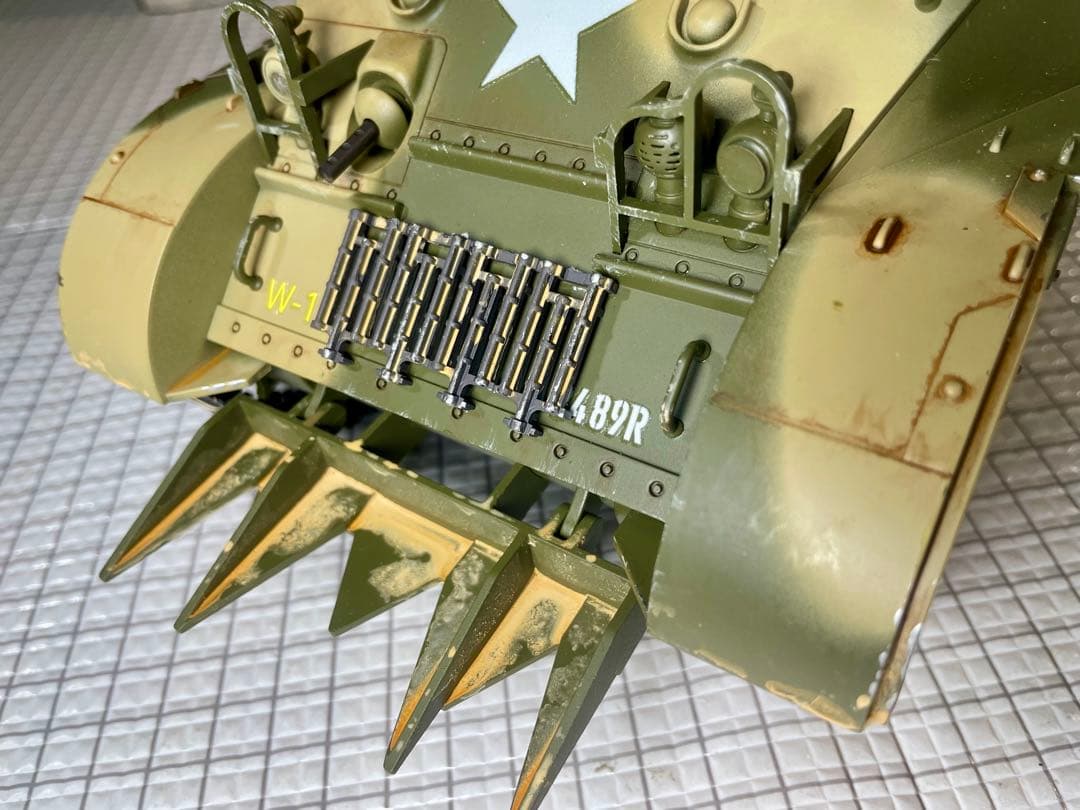 希少！COOL BANK1/16迷彩塗装版！「M5スチュアート」屋外未走行