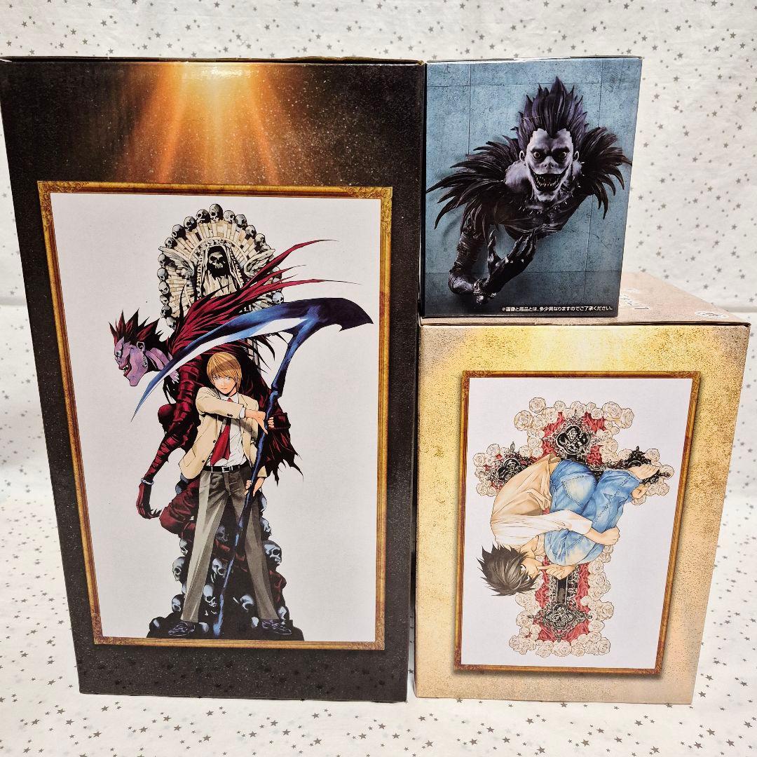 デスノート　一番くじ　夜神月　L　DMMくじ　弥海砂　ラスト　フィギュア