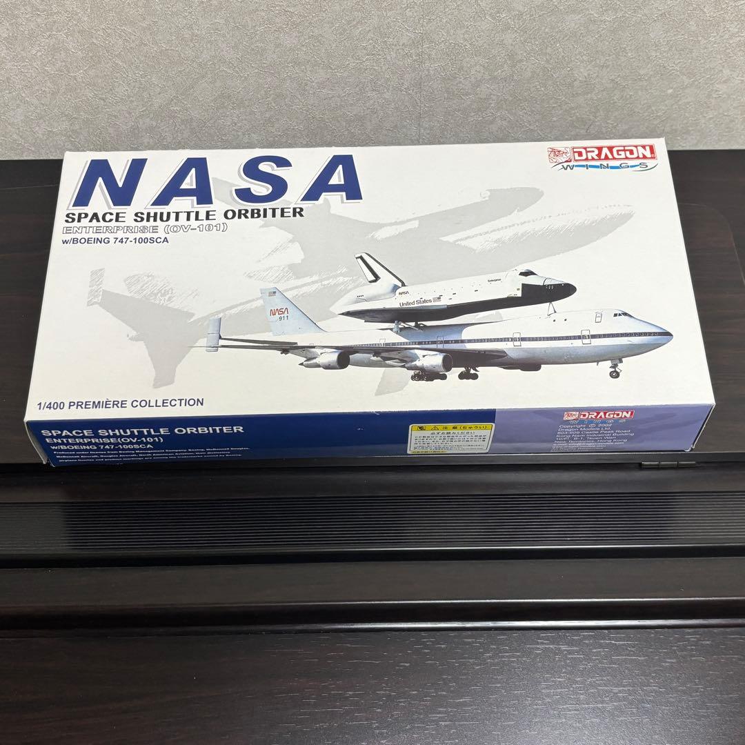 希少‼️NASA Enterprise w/Boeing 747-100SCA