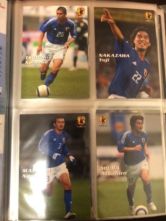 サッカー日本代表チップス jリーグチップス　激レア　貴重！