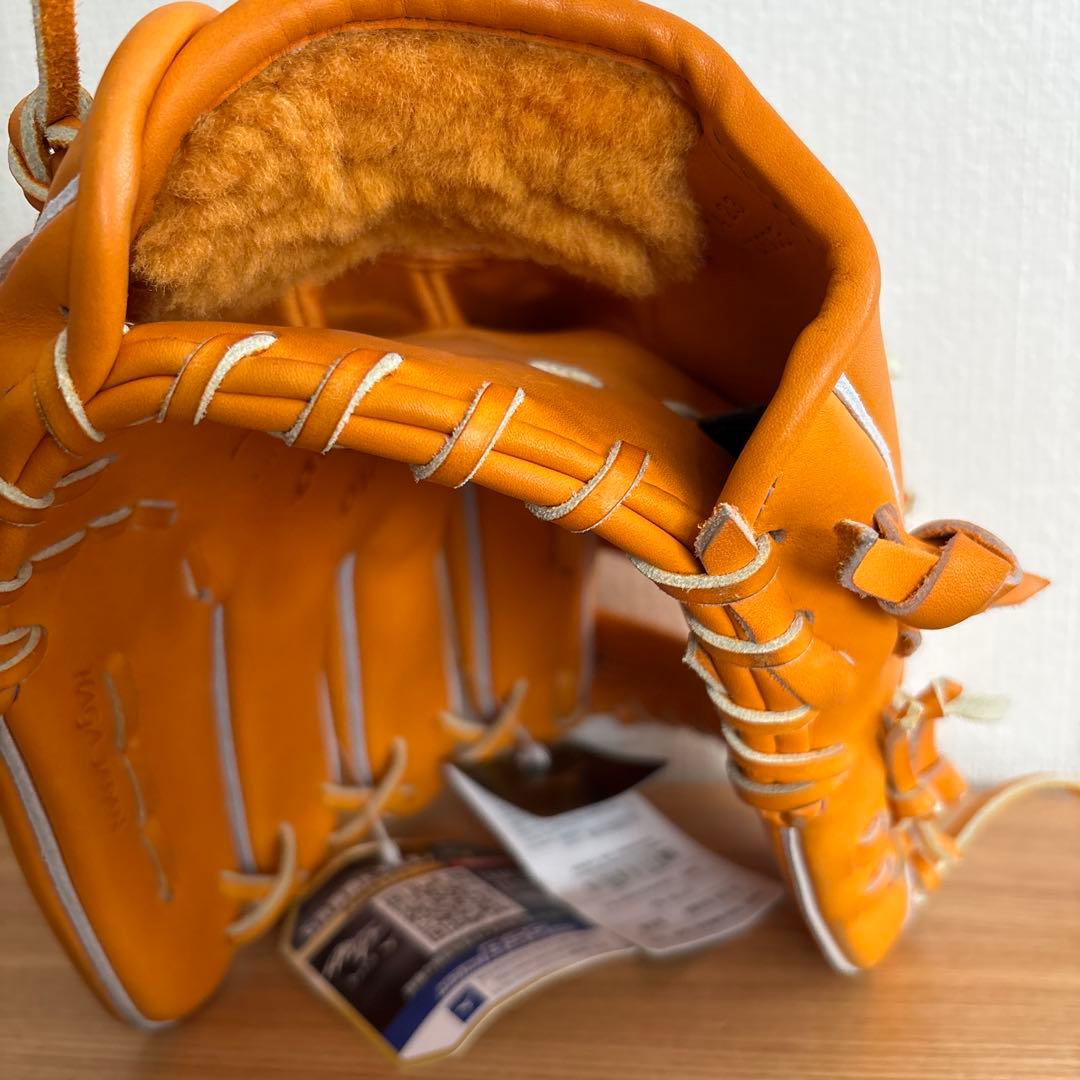 ミズノプロ　硬式用　グラブ　定価72,600円　グローブ　内野用　HAGA