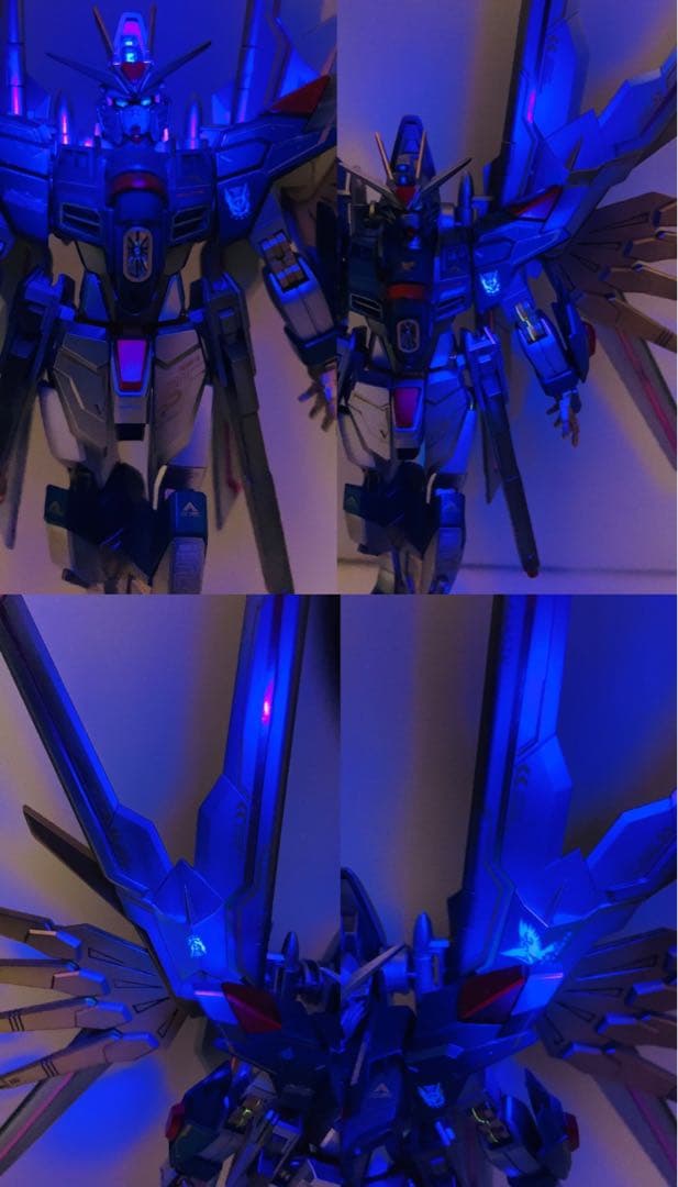 HG マイティーストライクフリーダムガンダム ライフリカラー 全塗装 ガンプラ