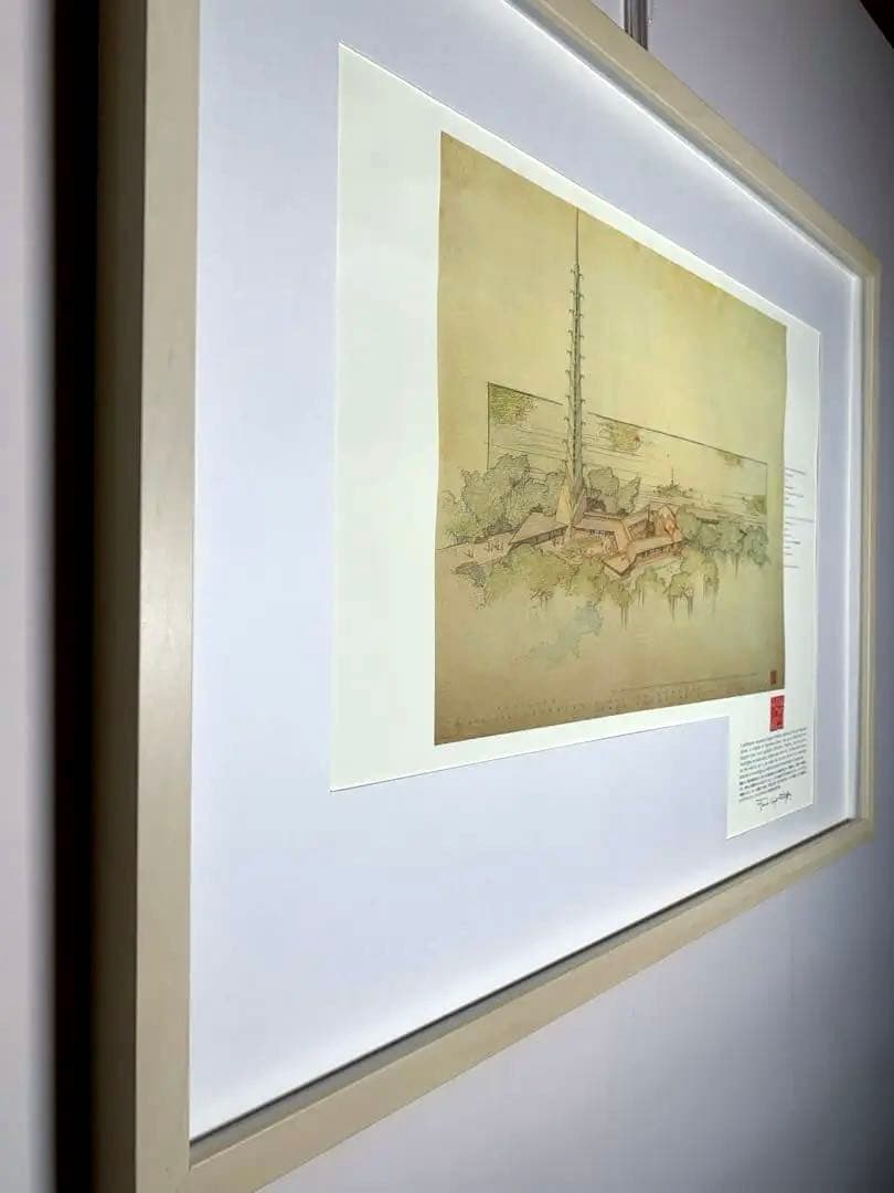 フランク・ロイド・ライト ポスター額装 Pavilion for...