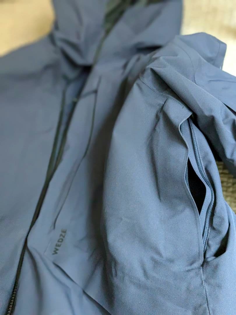WEDZE スキージャケット　Lサイズ　ジャケット　ネイビー　防水
