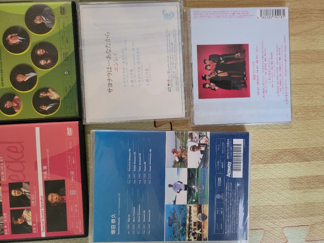 レア商品。美品。アムウェイ　ビジネスツール　DVD25枚、CD4枚、計29枚