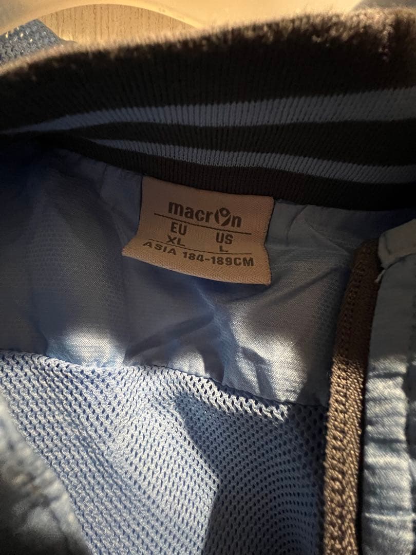 【稀少】13-14 ラツィオ　ジャージ上下セット　macron XL