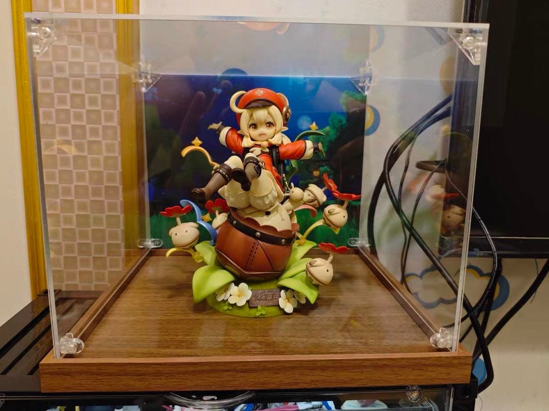 専用展示ケース　原神　クレー　火花騎士Ver. 1/7フィギュア