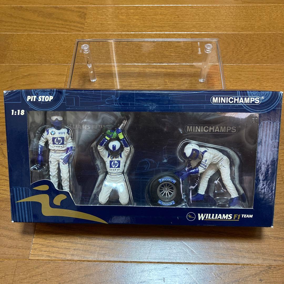 スポーツ WILLIAMS F1 PIT STOP 1/18