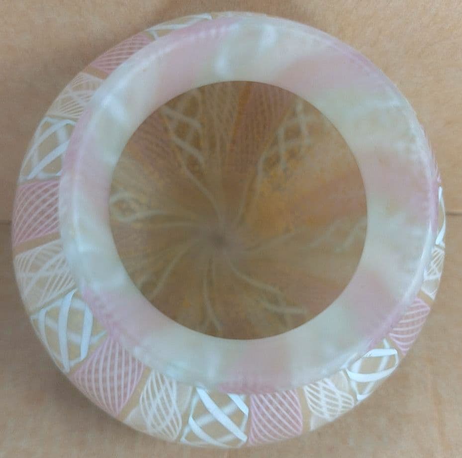 【本物保証】藤田喬平 手吹ヴェニス茶入 共箱 未使用完品 ガラス芸術