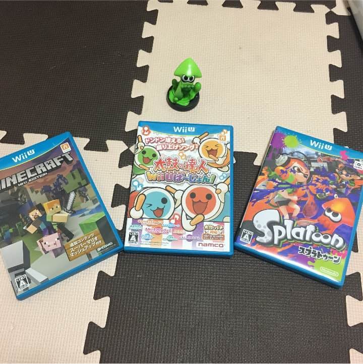 wiiU＋ソフトセット＋amiibo付き！