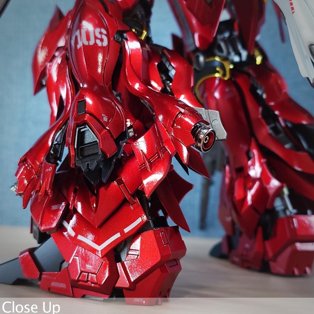 MG シナンジュ \"匠studioカスタム\" キャンディ塗装完成品