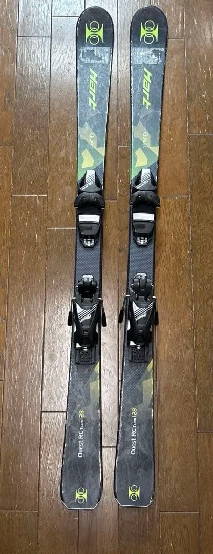 Hart スキー板(128cm).シューズ(22cm)ポールセット　キッズ