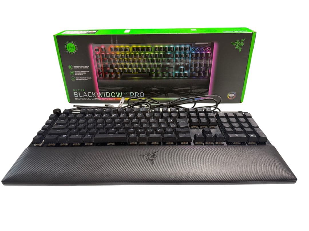 レイザー RAZER BlackWidowV4ProJP GreenSwitch