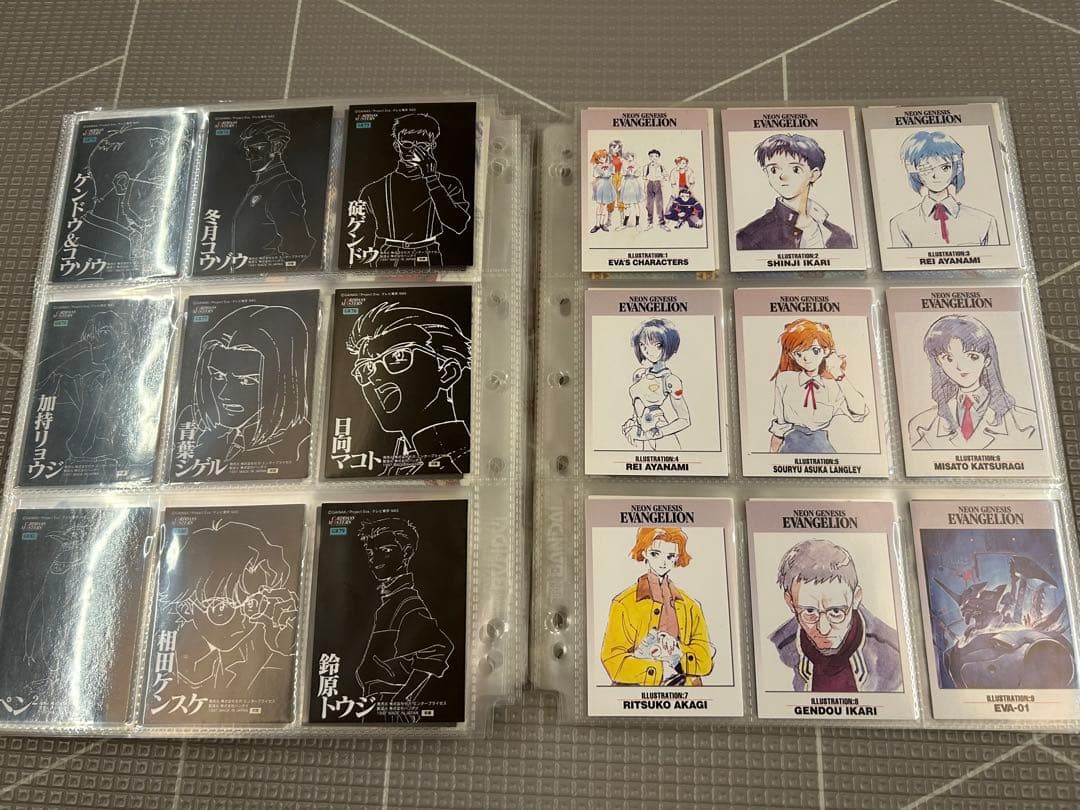 エヴァンゲリオン　カード　198枚