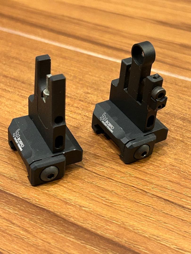 BOBRO ブラック マウントレール アイアンサイト