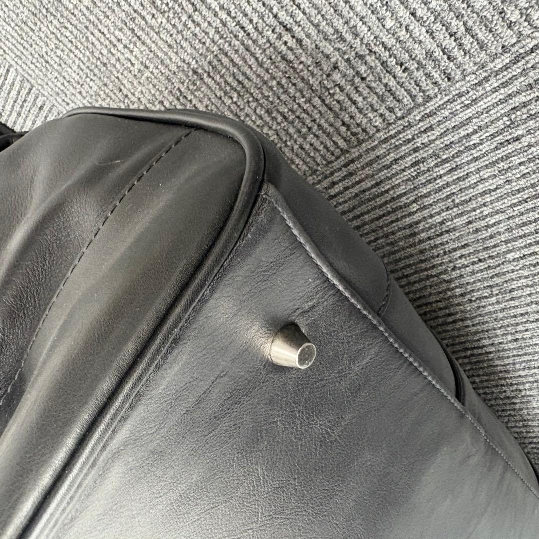 美品　コーチ　COACH F05404 ボストンバッグ　鍵付き　大容量　レザー