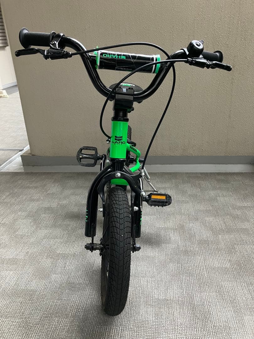 【12インチBMX】HAROBIKES SHREDDER キッズ自転車スタンド付