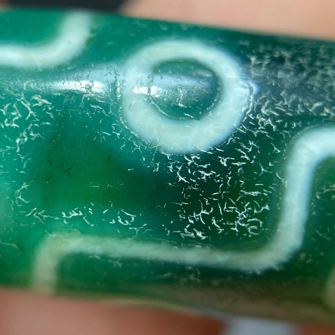 ◆激レア秘宝◆ 九眼天珠 1852 老天珠 ジービーズ お守り 呪物 護符