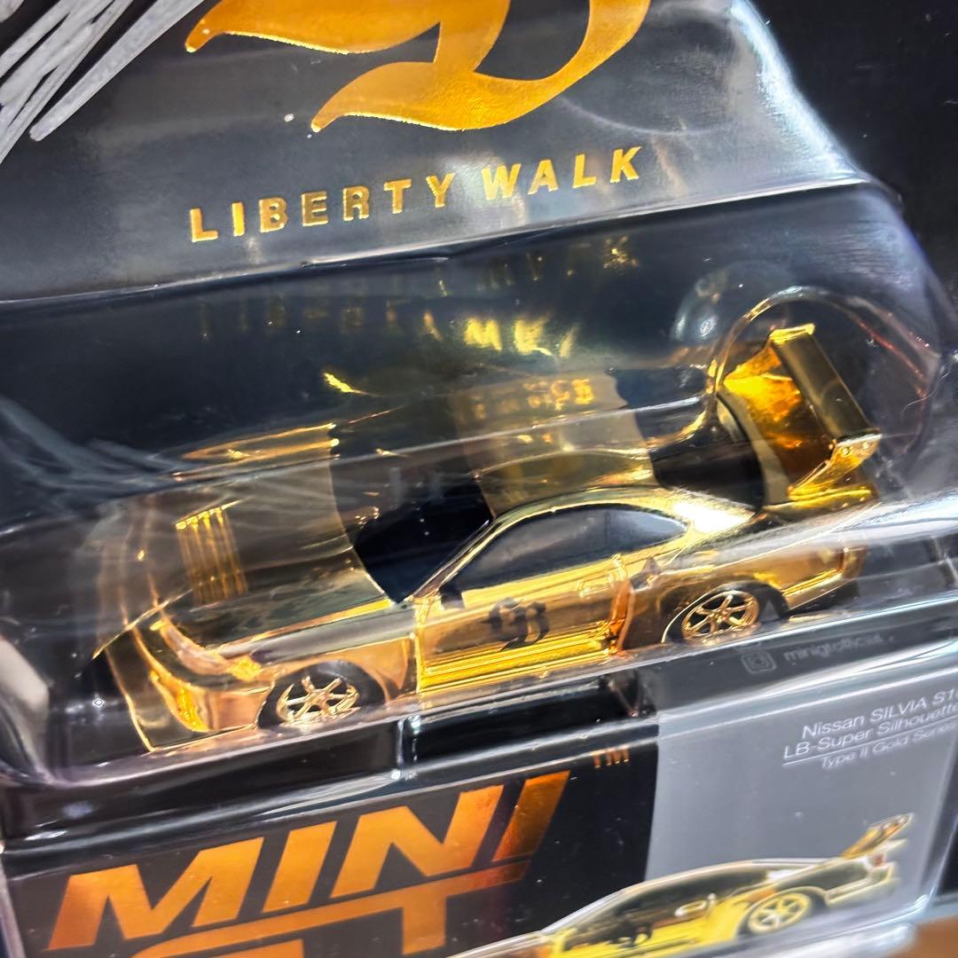 MINI GT S15 原宿限定 ゴールド 加藤会長直筆サイン入り LBWK