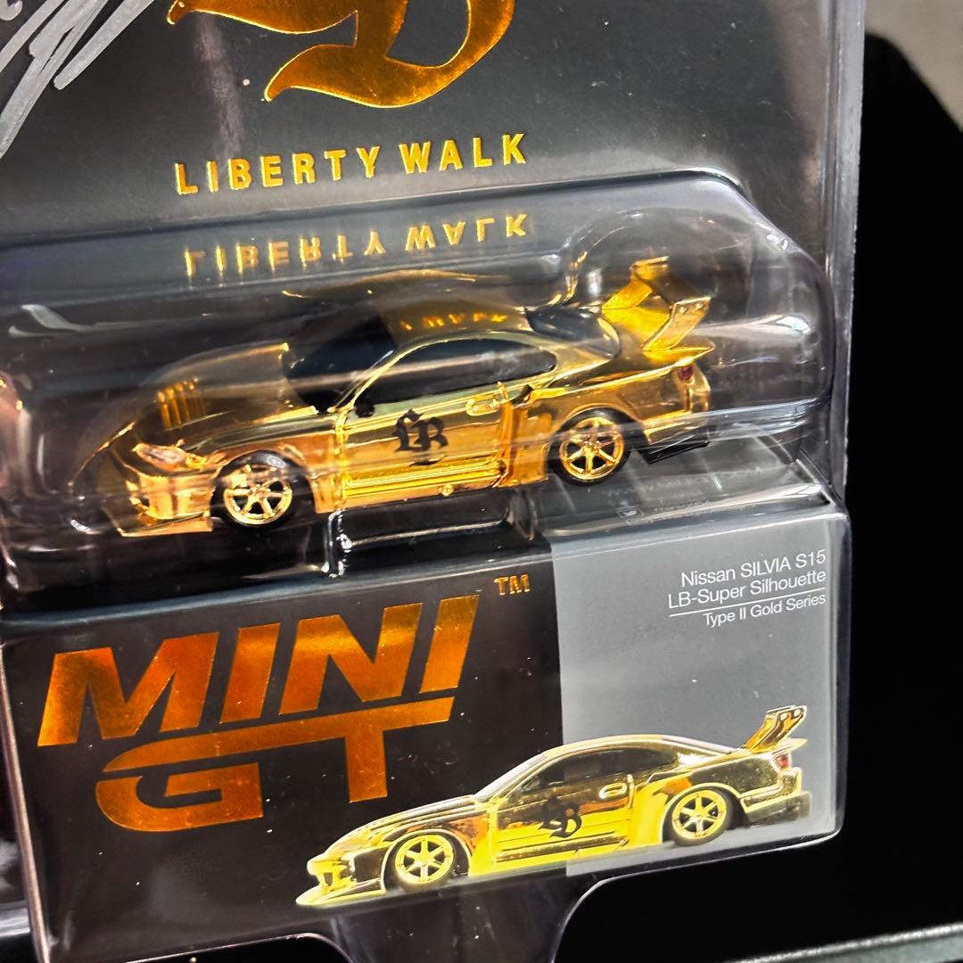 MINI GT S15 原宿限定 ゴールド 加藤会長直筆サイン入り LBWK