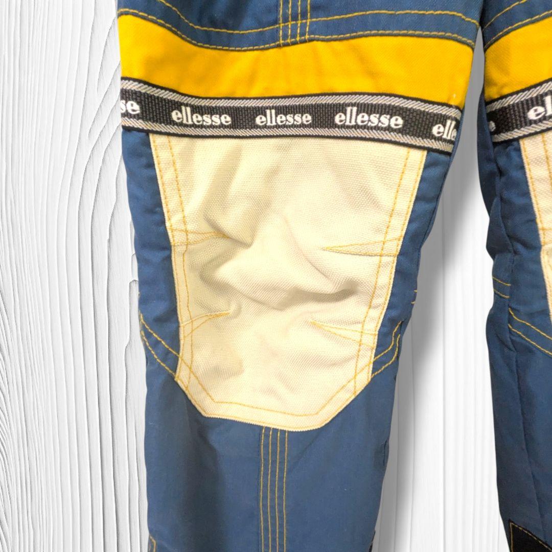 エレッセ Goldwin製 スキーウェア 上下セット Y2K レトロカラー Ｍ