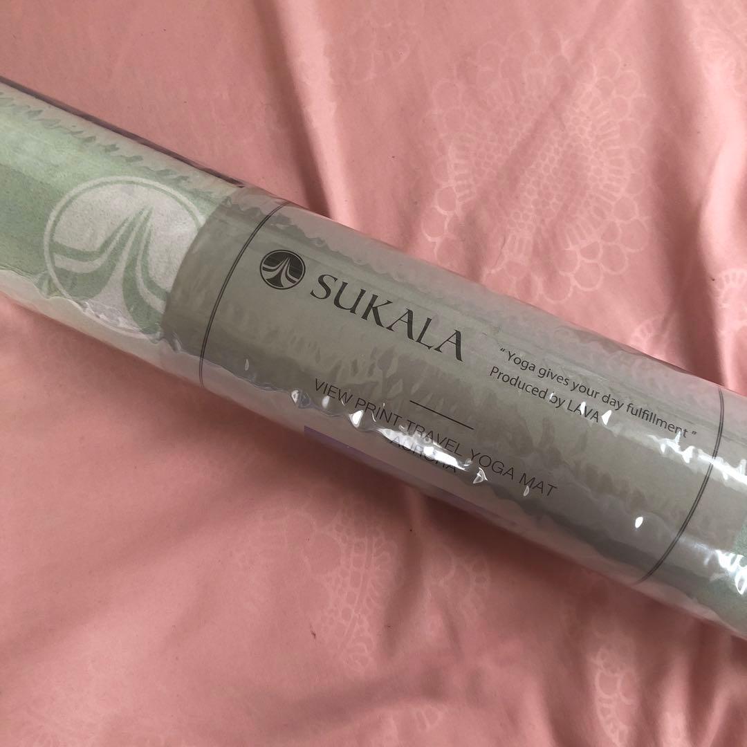 SUKALAスカーラ　トラベルヨガマット　ヨガマット　オーロラ【生産終了レア】