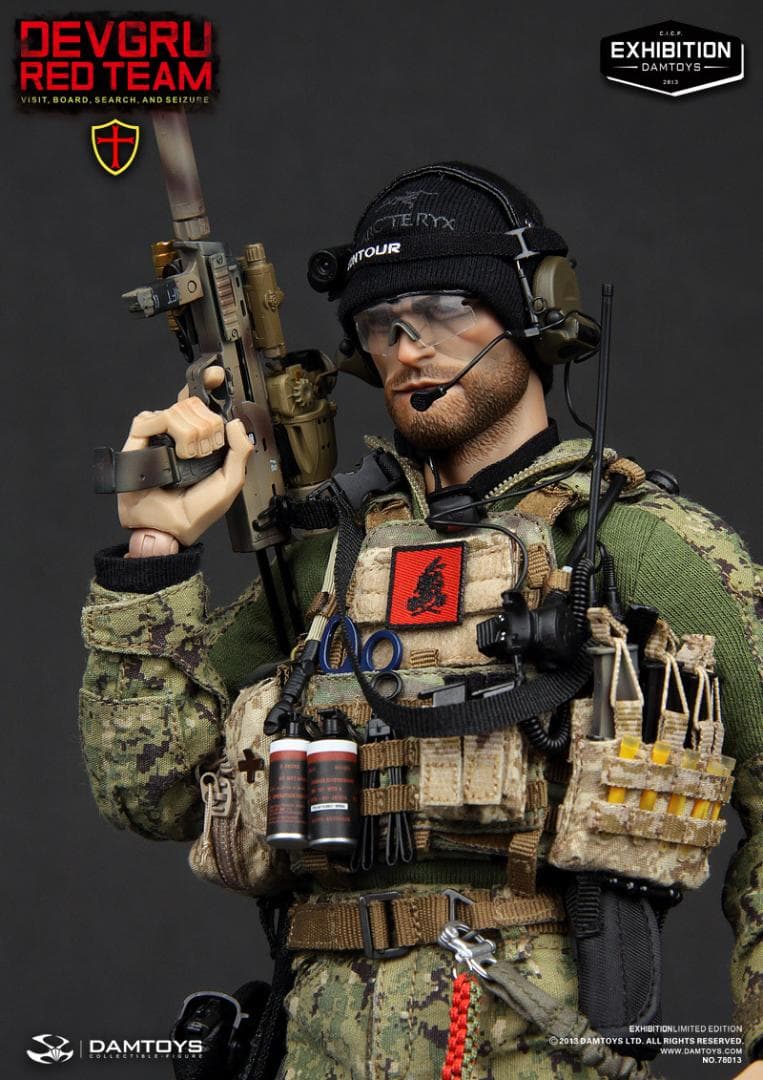 DAMTOYS　DEVGRU RED TEAM VBSS　78013