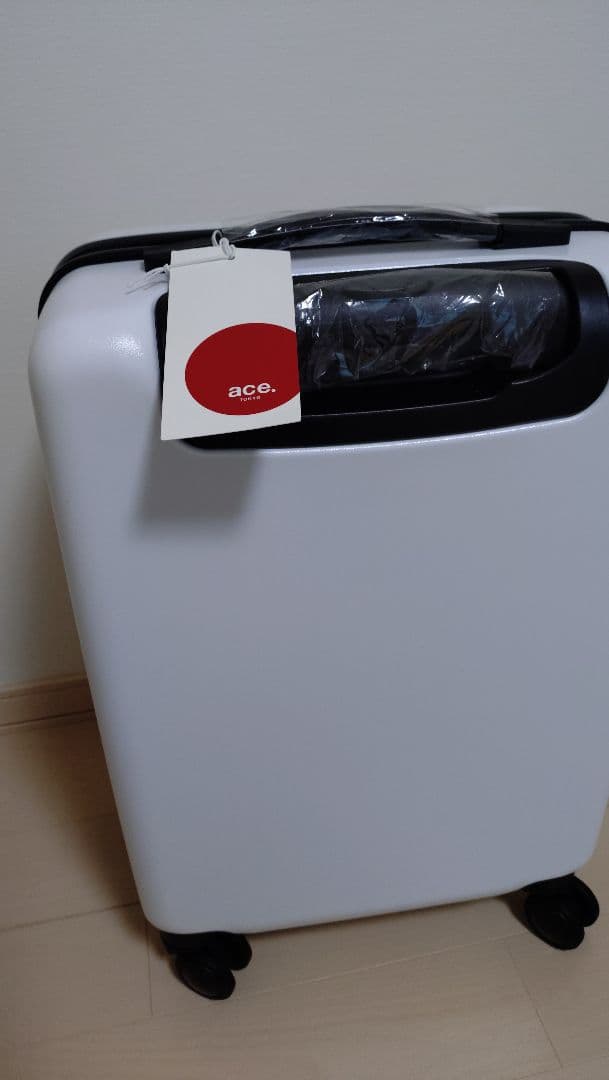 【未使用】 ace.スーツケース 白 XPERIA 10周年記念
