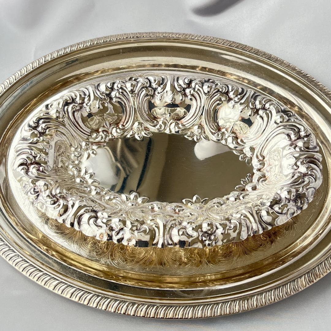 【GORHAM】デコレーションプレート / トレー　VERSAILLES　豪奢！