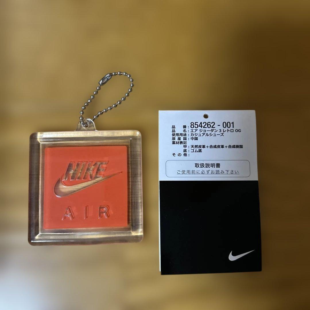 シューズ(男性用) AIR JORDAN3 RETRO OG BLACK CEMENT 2018