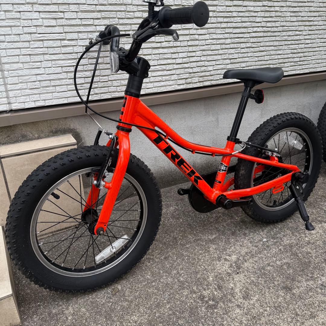 子供用自転車 16インチ Precaliber 身長99-117cm オレンジ