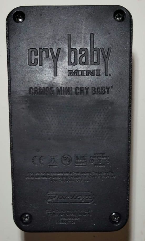 ギター Jim Dunlop CBM95 Cry Baby Mini Wah