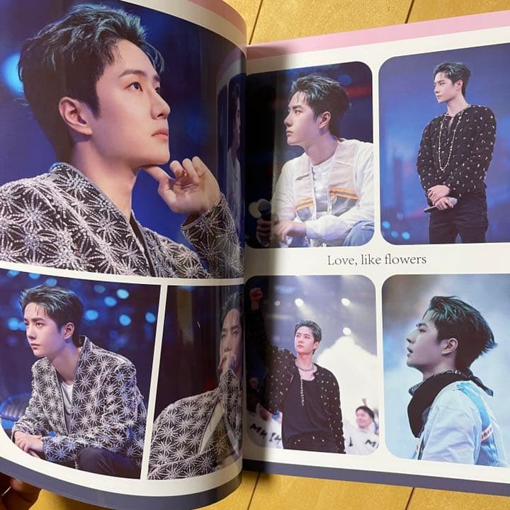 陳情令　王一博　写真集「LOVE LIKE FLOWER」