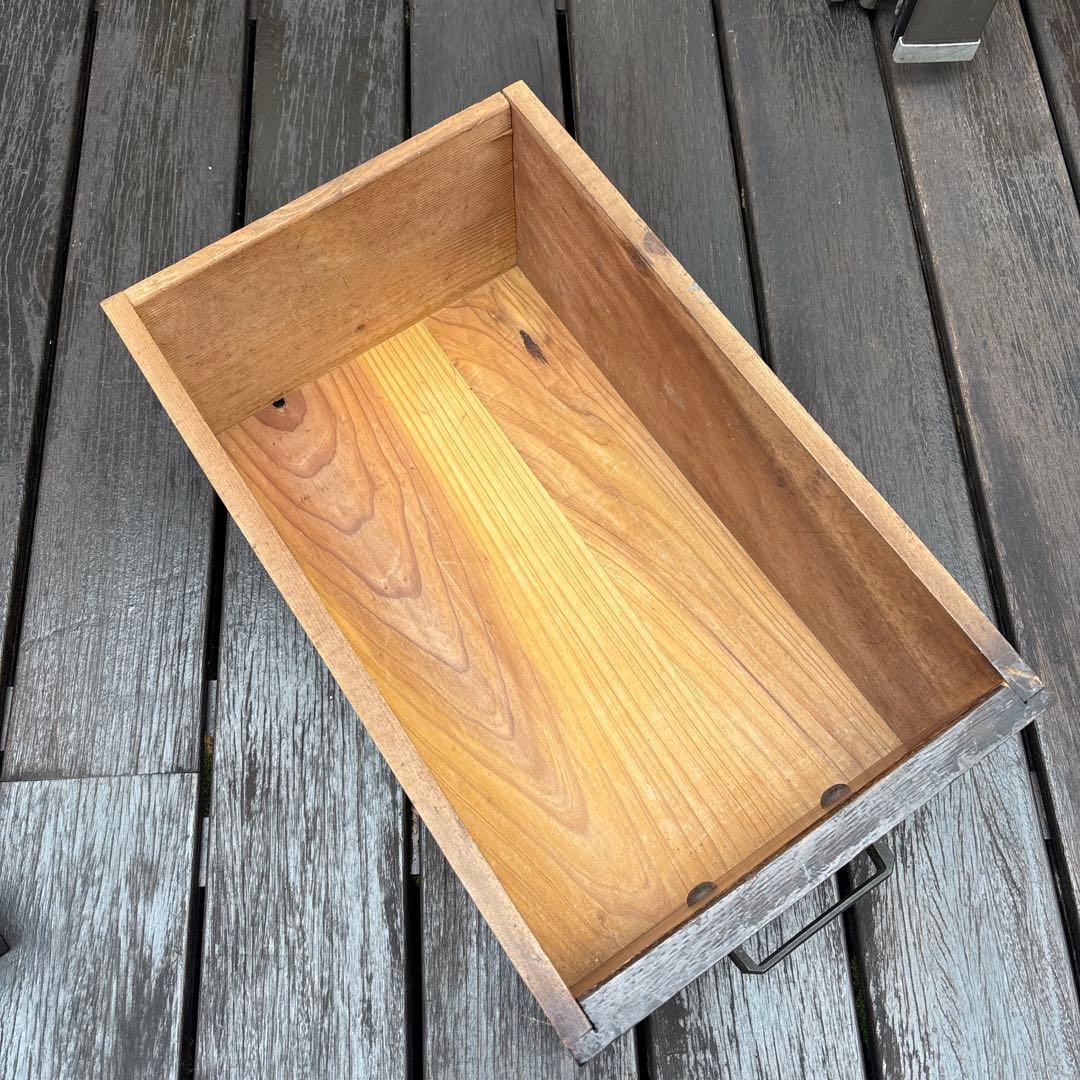 アンティーク　骨董　引き出し　木製